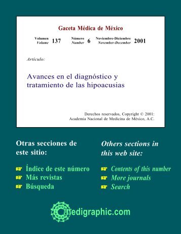 Etiologia de la hipoacusia pdf